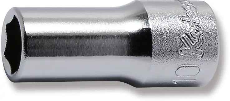 3/8 Sq. Dr. Socket  10mm 6 point Length 40mm