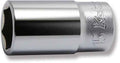 3/8 Sq. Dr. Socket  15mm 6 point Length 40mm