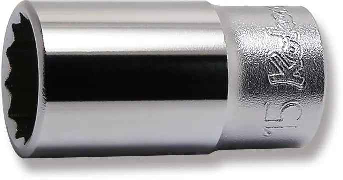 3/8 Sq. Dr. Socket  15mm 12 point Length 40mm