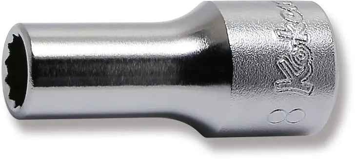 3/8 Sq. Dr. Socket  8mm 12 point Length 40mm