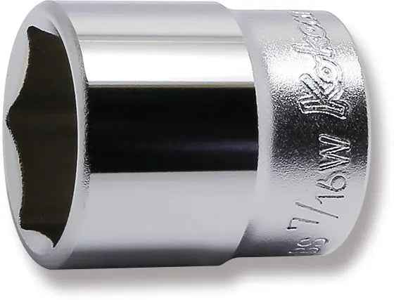 3/8 Sq. Dr. Socket Whitworth 7/16 6 point Length 32mm