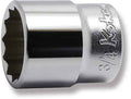 3/8 Sq. Dr. Socket  3/4 12 point Length 30mm