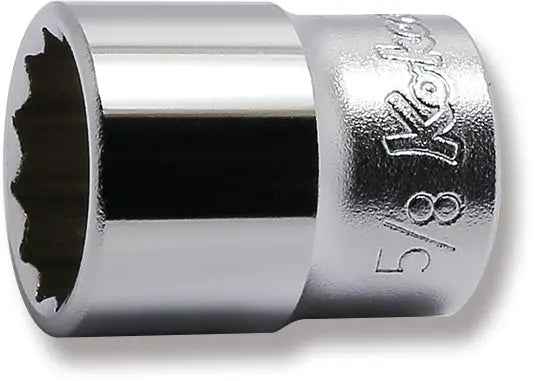3/8 Sq. Dr. Socket  5/8 12 point Length 28mm