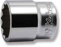 3/8 Sq. Dr. Socket  19mm 12 point Length 30mm
