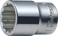 3/8 Sq. Dr. Socket  15mm 12 point Length 28mm