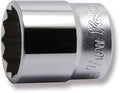 3/8 Sq. Dr. Socket Whitworth 7/16 12 point Length 32mm
