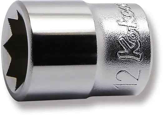 3/8 Sq. Dr. Socket  12mm Double Square Length 27mm
