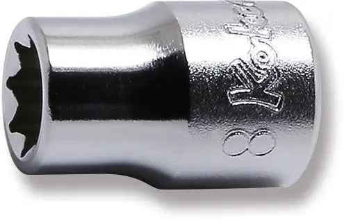 3/8 Sq. Dr. Socket  8mm Double Square Length 26mm