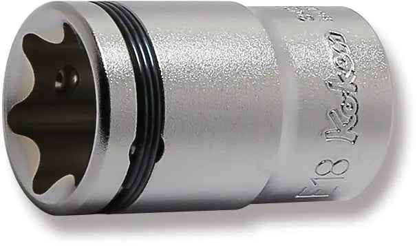 3/8 Sq. Dr. NUT GRIP® TORX® E18 Socket - Length 32mm