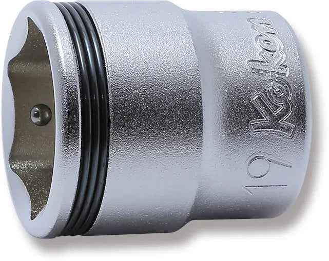 3/8 Sq. Dr. Socket  19mm Nut Grip Length 29mm