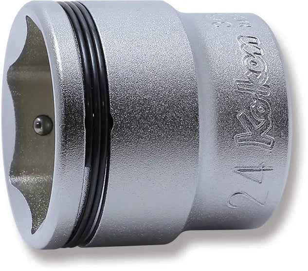 3/8 Sq. Dr. Socket  24mm Nut Grip Length 31mm