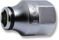 3/8 Sq. Dr. Socket  8mm Nut Grip Length 26mm Outer Hex 17mm