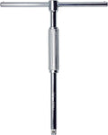 T Handle  3/8 Square Length 236 x 200mm Sliding Bar Free Turn Grip
