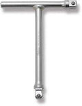 3/8" Sq. Drive T handle with multi-function Wobble-fix and Standard square