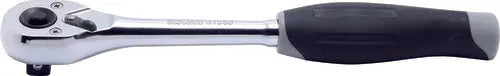 3/8 Sq. Dr. Ratchet Handle  24 teeth  Length 200mm Push Button Plastic Handle