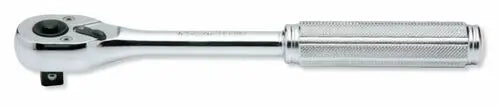3/8 Sq. Dr. Ratchet Handle  24 teeth  Length 200mm Push Button Metal Handle
