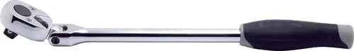 3/8 Sq. Dr. Ratchet Handle  24 teeth Locking Flexible Head Length 285mm  Plastic Handle