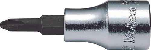 1/2 Sq. Dr. Bit Socket  PH4  Length 60mm