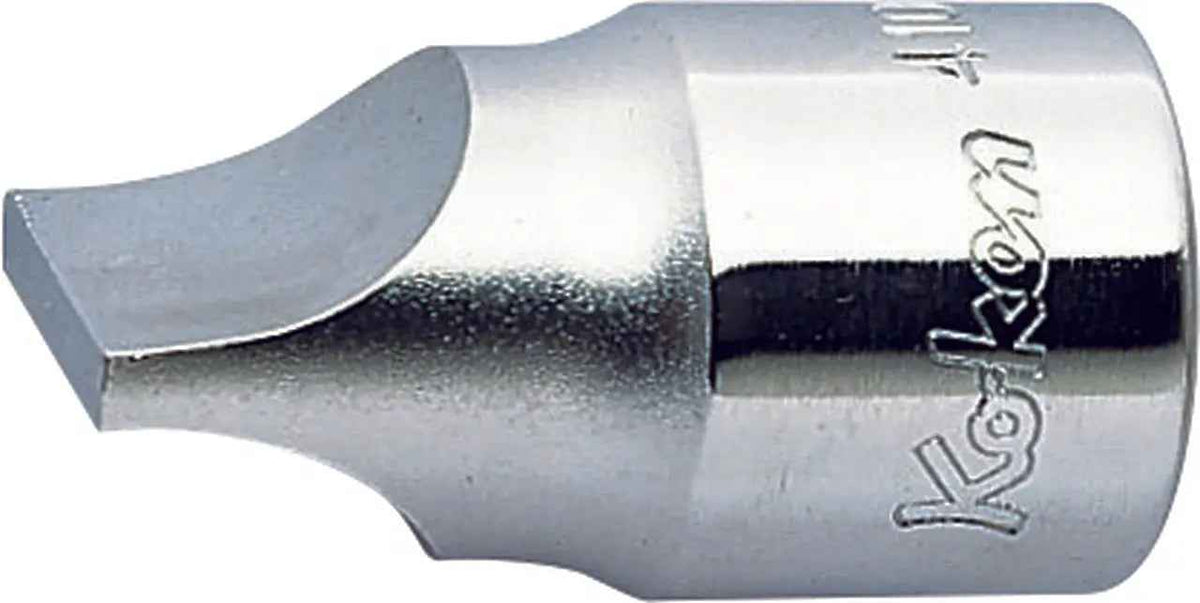 Ko-ken 3/4 Sq. Dr. Bit Socket Slotted 6.4 x 33.5mm Length 50mm - professional bit sockets