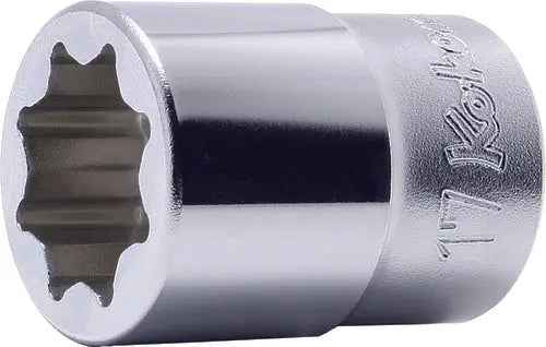 1/2 Sq. Dr. Socket  17mm Double Square Length 40mm For Lubrication service