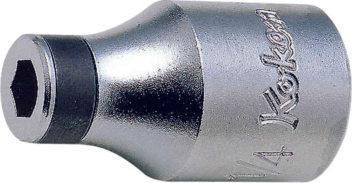 1/2 Sq. Dr. Adaptor  1/4 For 1/4H Bit Length 38mm