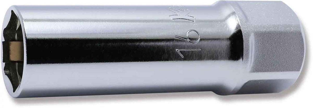 1/2 Sq. Dr. 6-Point Clip Type Spark Plug Socket  16mm
