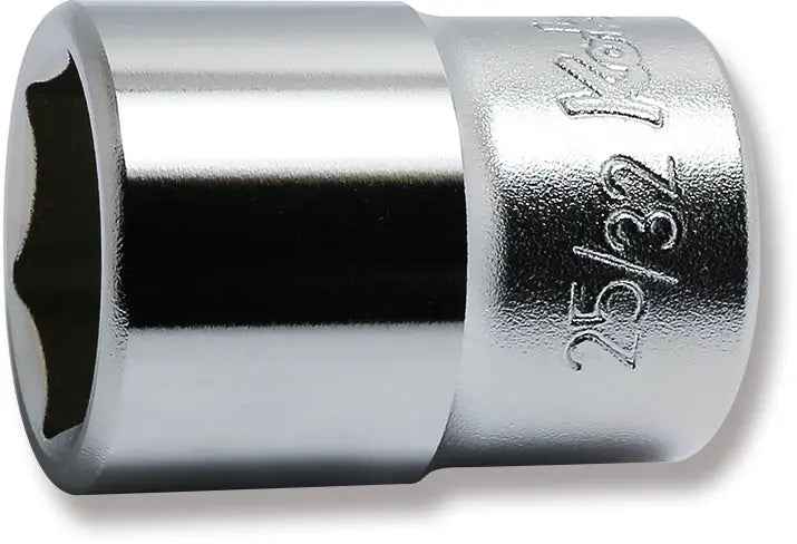 1/2 Sq. Dr. Socket  25/32 6 point Length 38mm