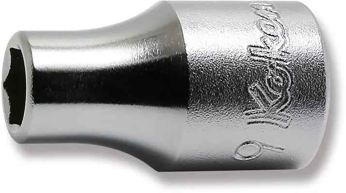 1/2 Sq. Dr. Socket  9mm 6 point Length 37mm