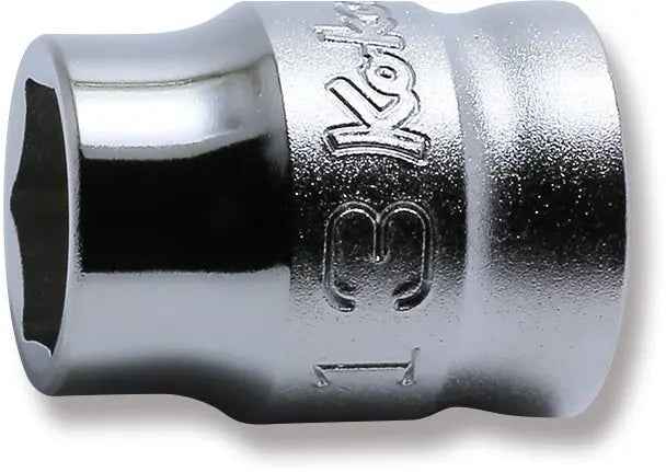 1/2 Sq. Dr. Socket  13mm 6 point Length 28mm Z-series