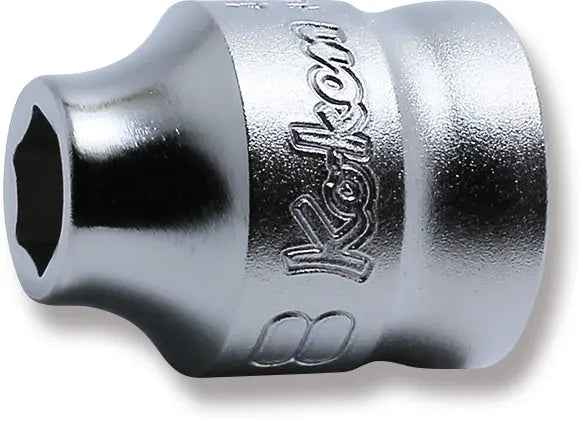 1/2 Sq. Dr. Socket  8mm 6 point Length 26mm Z-series