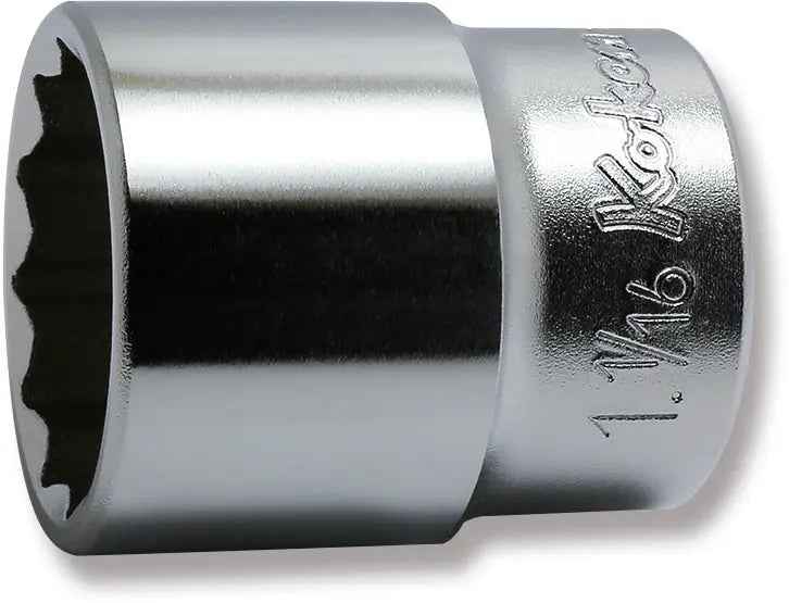1/2 Sq. Dr. Socket  1.1/16 12 point Length 43mm