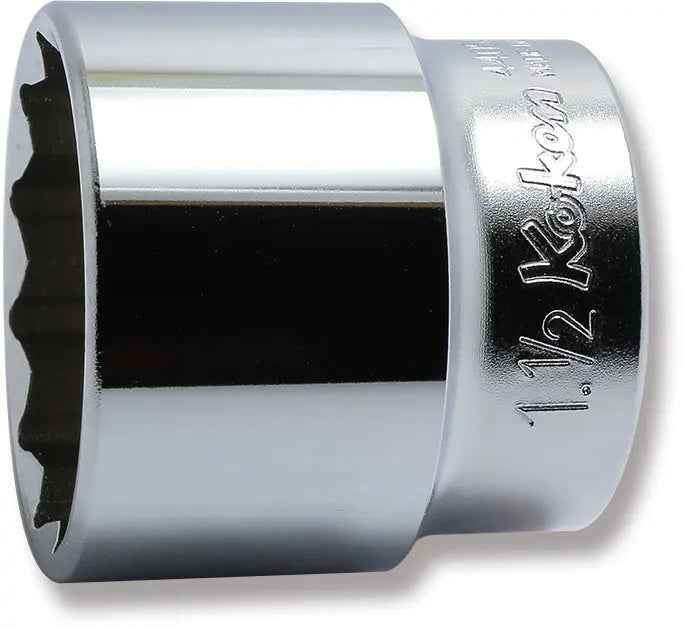 1/2 Sq. Dr. Socket  1.1/2 12 point Length 47mm