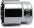 1/2 Sq. Dr. Socket  1.1/4 12 point Length 46mm