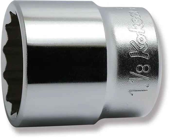 1/2 Sq. Dr. Socket  1.1/8 12 point Length 43mm