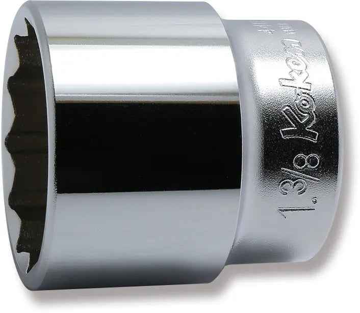 1/2 Sq. Dr. Socket  1.3/8 12 point Length 47mm