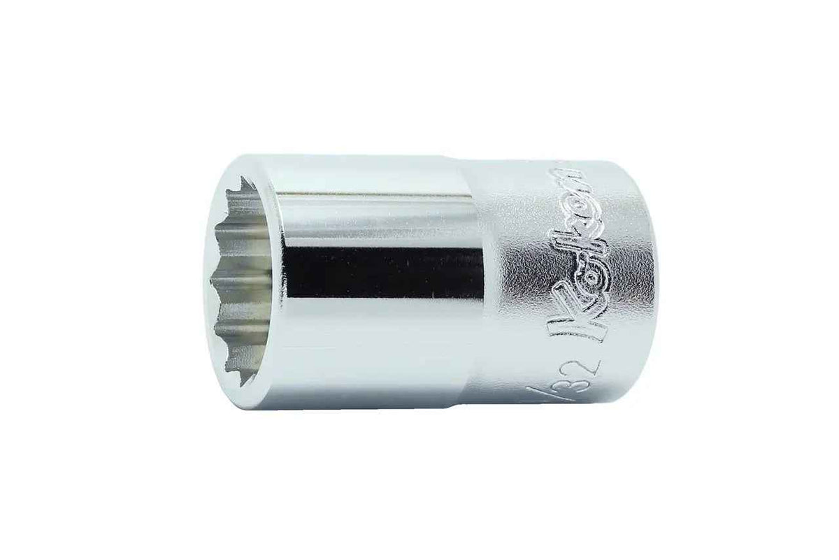 1/2 Sq. Dr. Socket  19/32 12 point Length 37mm