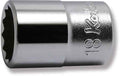 1/2 Sq. Dr. Socket  18mm 12 point Length 37mm