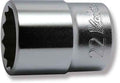 1/2 Sq. Dr. Socket  22mm 12 point Length 40mm