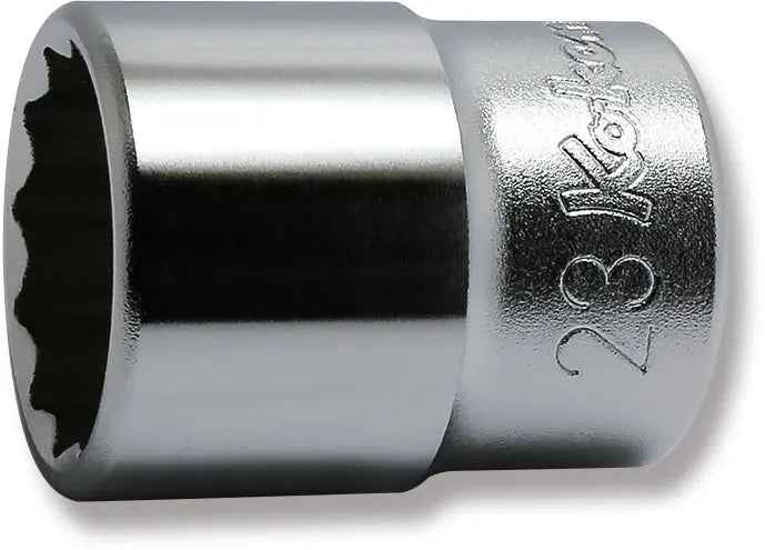 1/2 Sq. Dr. Socket  23mm 12 point Length 40mm