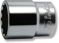 1/2 Sq. Dr. Socket  25mm 12 point Length 42mm