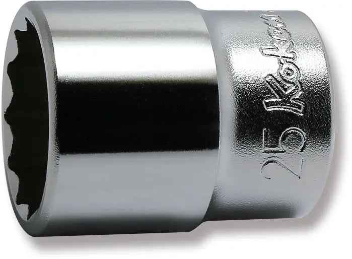 1/2 Sq. Dr. Socket  25mm 12 point Length 42mm