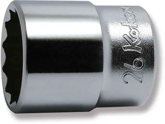 1/2 Sq. Dr. Socket  26mm 12 point Length 42mm