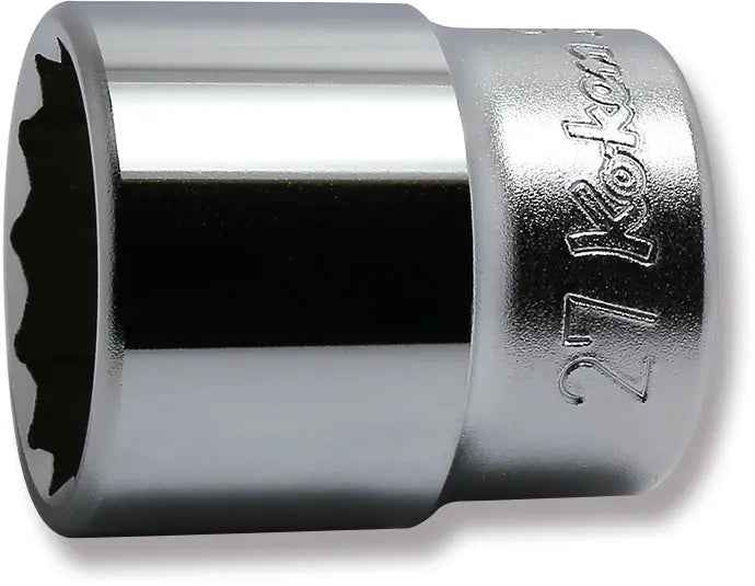 1/2 Sq. Dr. Socket  27mm 12 point Length 43mm