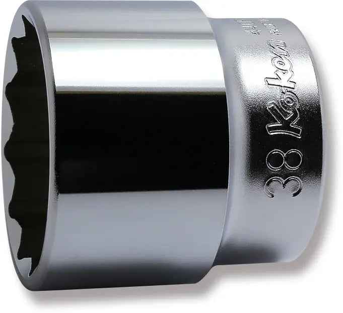 1/2 Sq. Dr. Socket  38mm 12 point Length 47mm