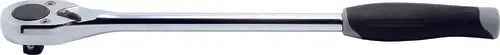 1/2 Sq. Dr. Ratchet Handle  24 teeth  Length 380mm  Plastic Handle