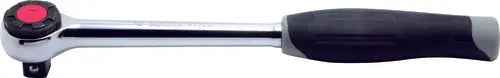 1/2 Sq. Dr. Ratchet Handle  45 teeth  Length 250mm  Plastic Handle