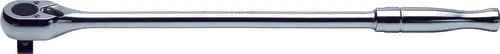 1/2 Sq. Dr. Ratchet Handle  24 teeth  Length 410mm  Polished Handle