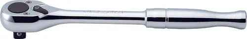 1/2 Sq. Dr. Ratchet Handle  24 teeth  Length 250mm  Polished Handle