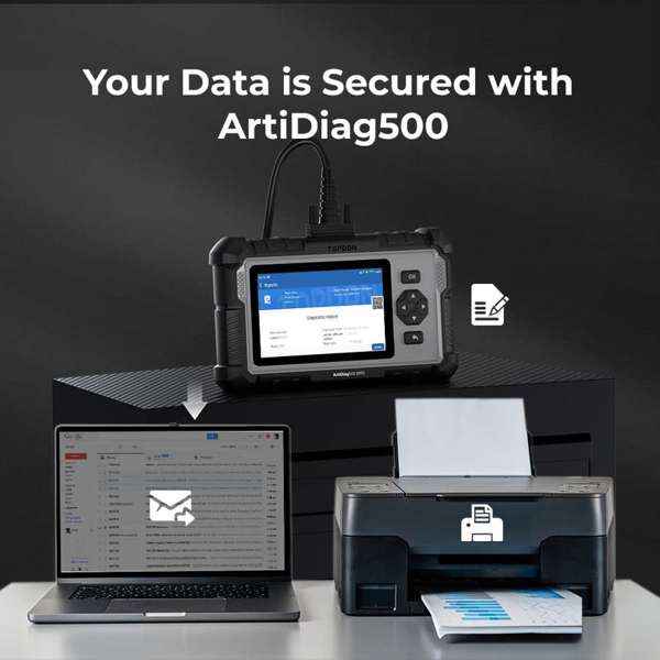 TOPDON 4-System Diagnostic Tool with BMS Reset - Ridge Toolbox