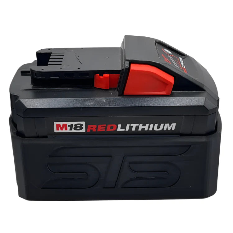 STS Auto Design MW1812HO – Milwaukee M18 12Ah Magnetic Battery Cover - Ridge Toolbox